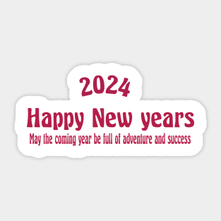 Happy new years Sticker